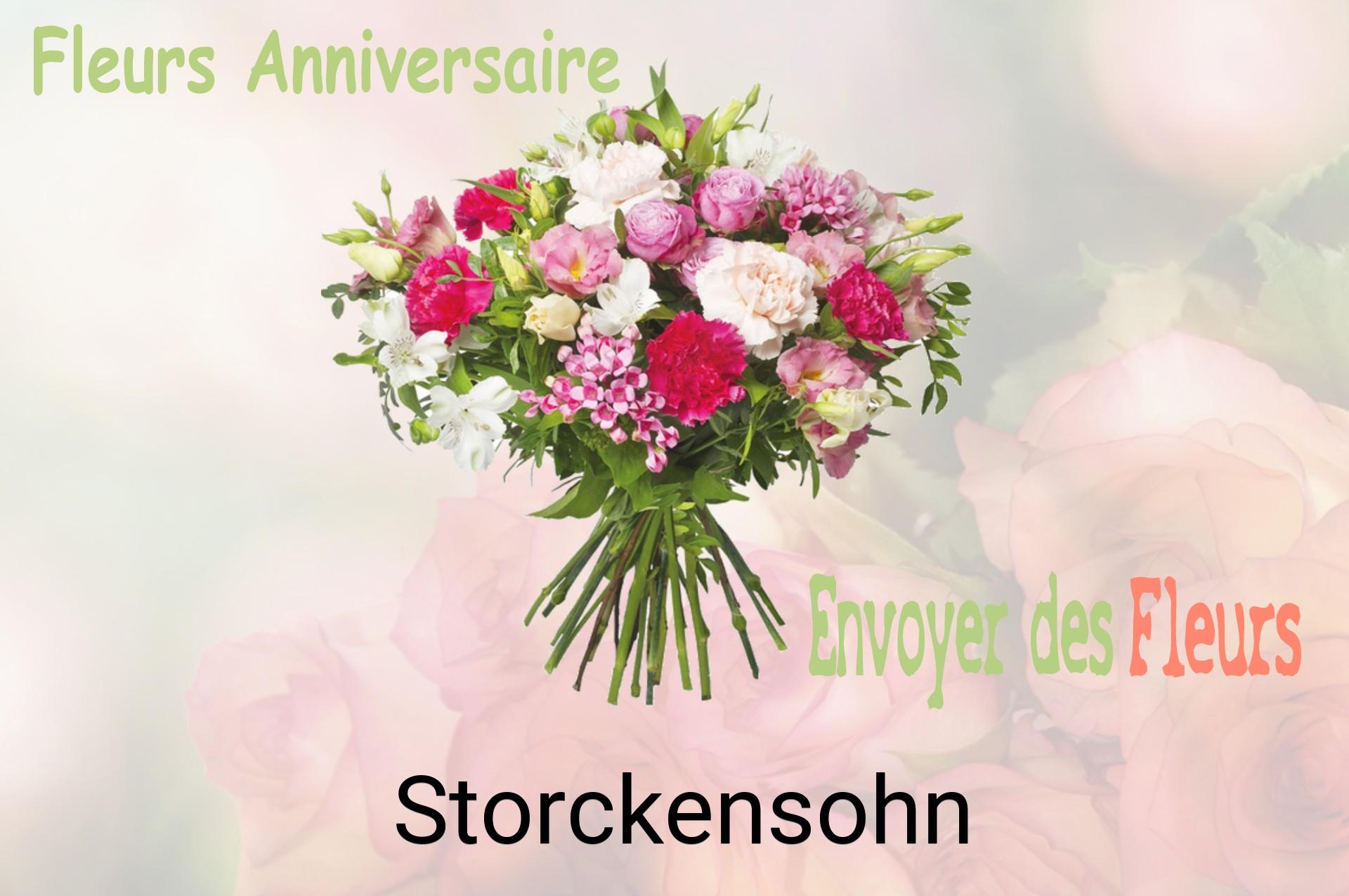 Bouquet de fleurs d’anniversaire livré à Storckensohn